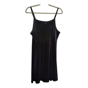 Roebuck And Co Black Velvet Slip Dress Gothic Whimsigoth Festival